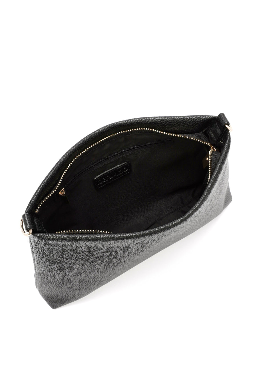 Women's Black Knitted Shoulder Bag