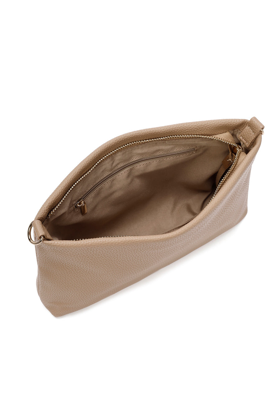 Women's Brown Knitted Shoulder Bag
