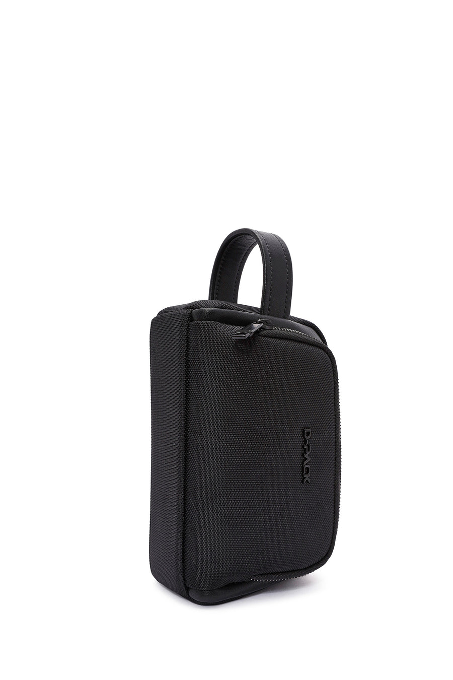 D-Pack Men's Black Fabric Handbag