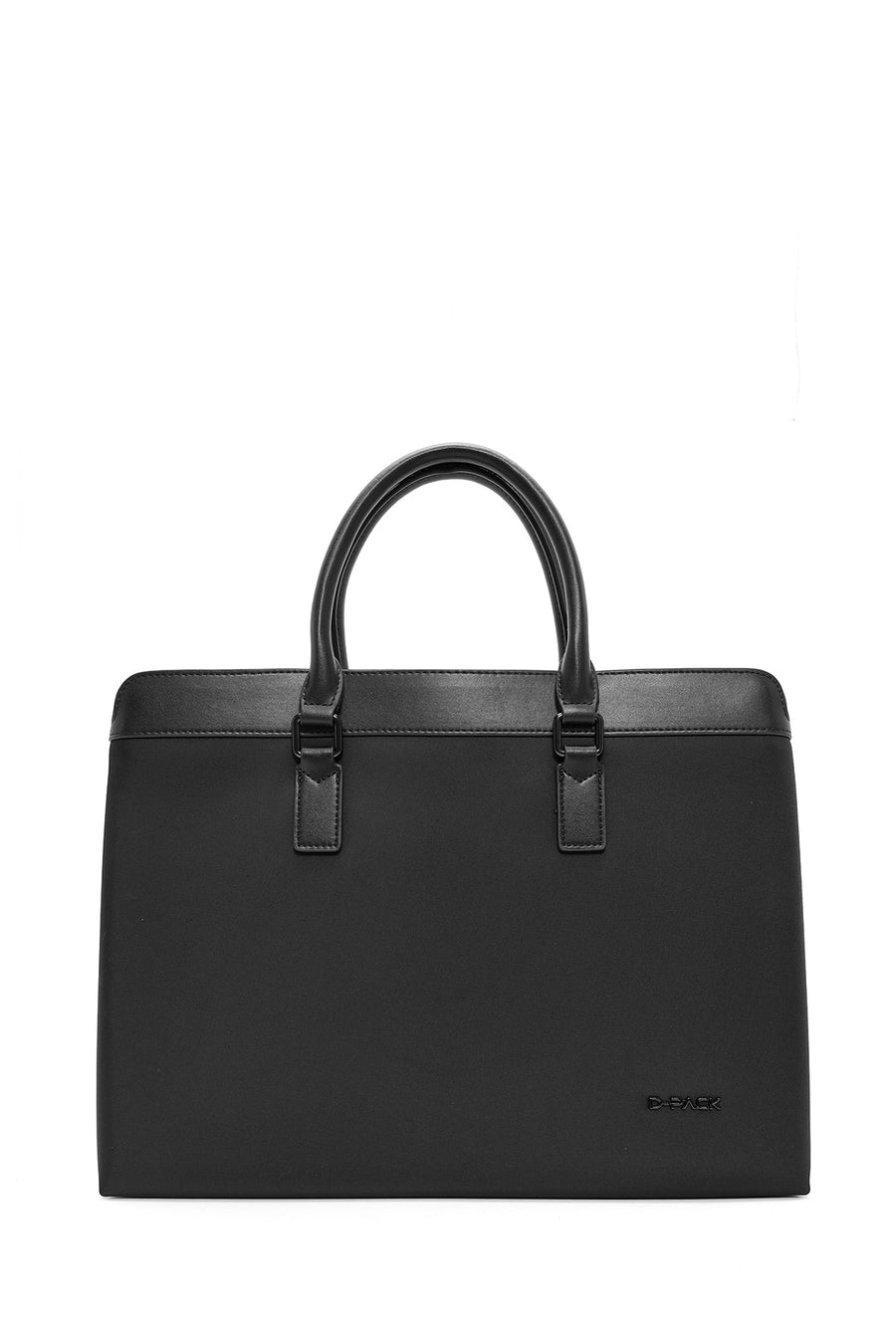 D-Pack Men's Black Long Strap Briefcase