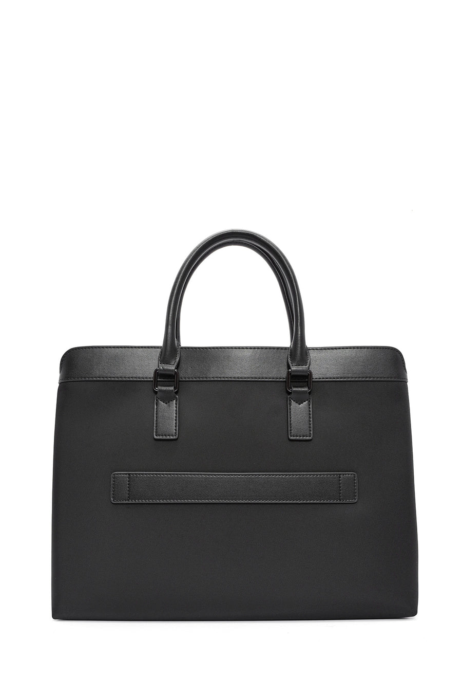 D-Pack Men's Black Long Strap Briefcase