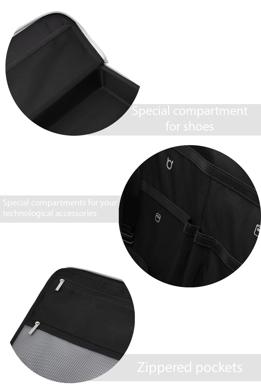 D-Pack Unisex Gri Kabin Boy Valiz