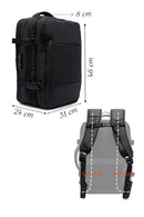 D-Pack Unisex Siyah Kumaş Sırt Çantası | Derimod