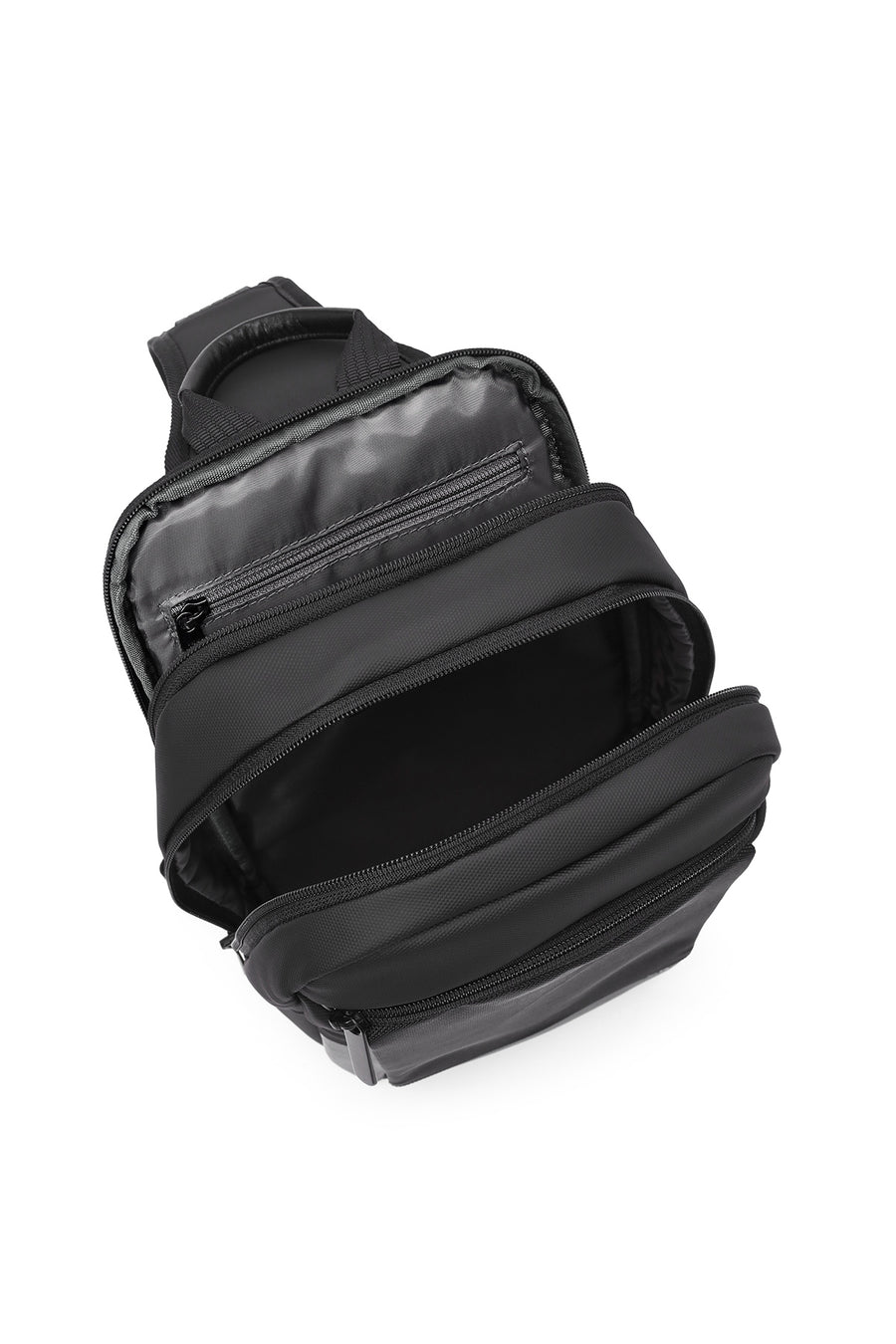D-Pack Men's Black Tech Backpack