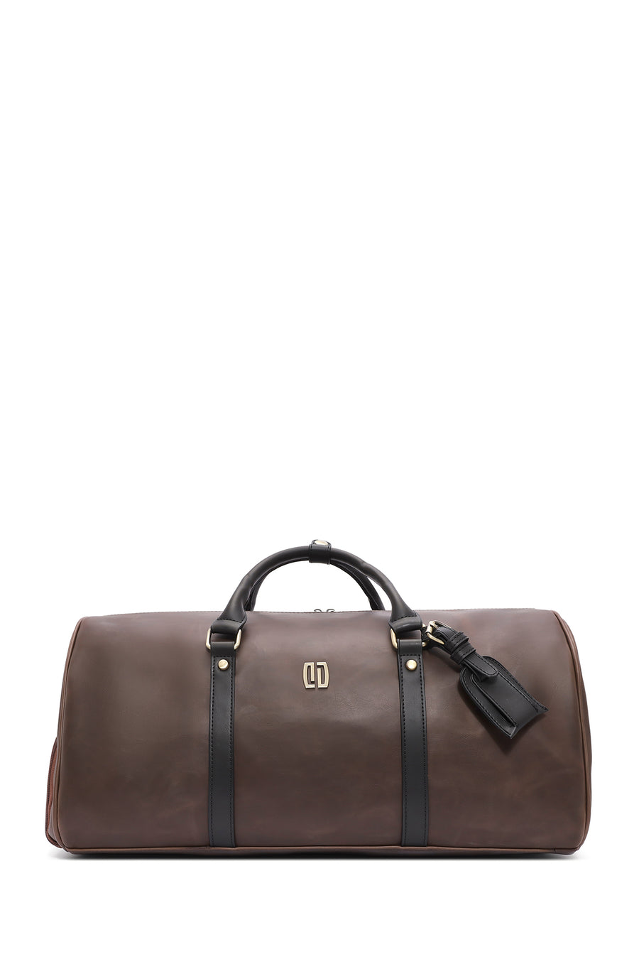 Men's Brown Long Strap Travel Bag