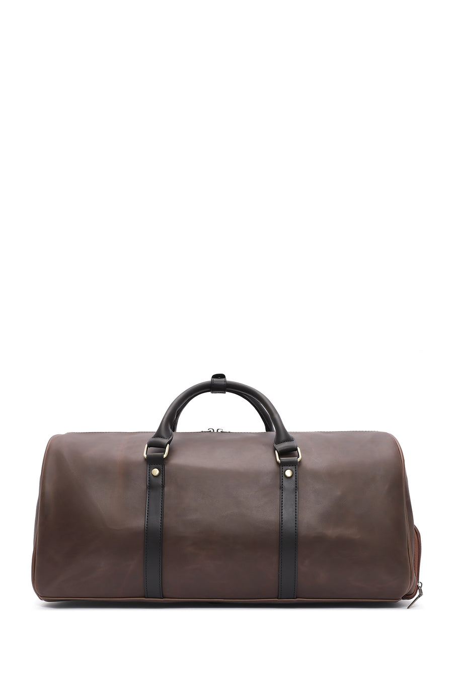 Men's Brown Long Strap Travel Bag