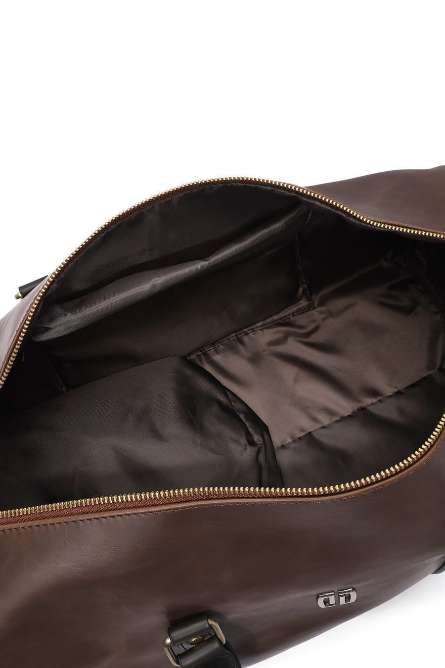 Men's Brown Long Strap Travel Bag