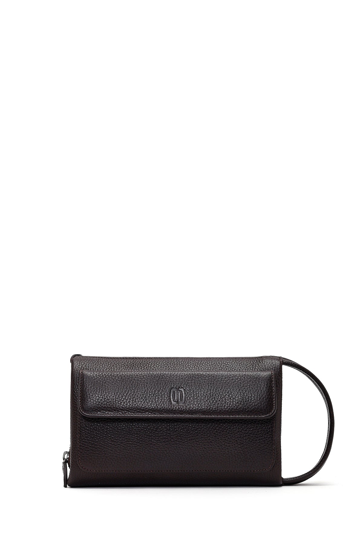 Erkek Kahverengi Deri El Çantası