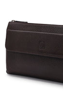 Men's Brown Leather Handbag | Derimod