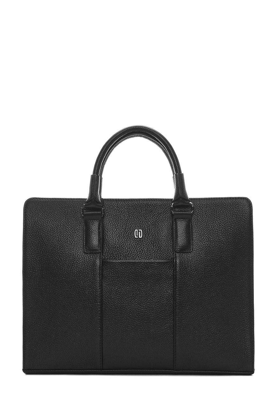 Men's Black Leather Briefcase 24WBD3402FT | Derimod