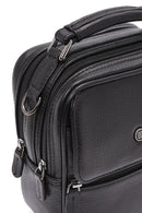 Erkek Siyah Uzun Askılı Deri El Çantası | Derimod