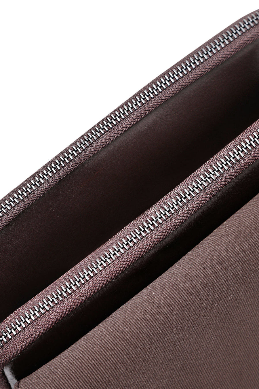 Men's Brown Leather Handbag