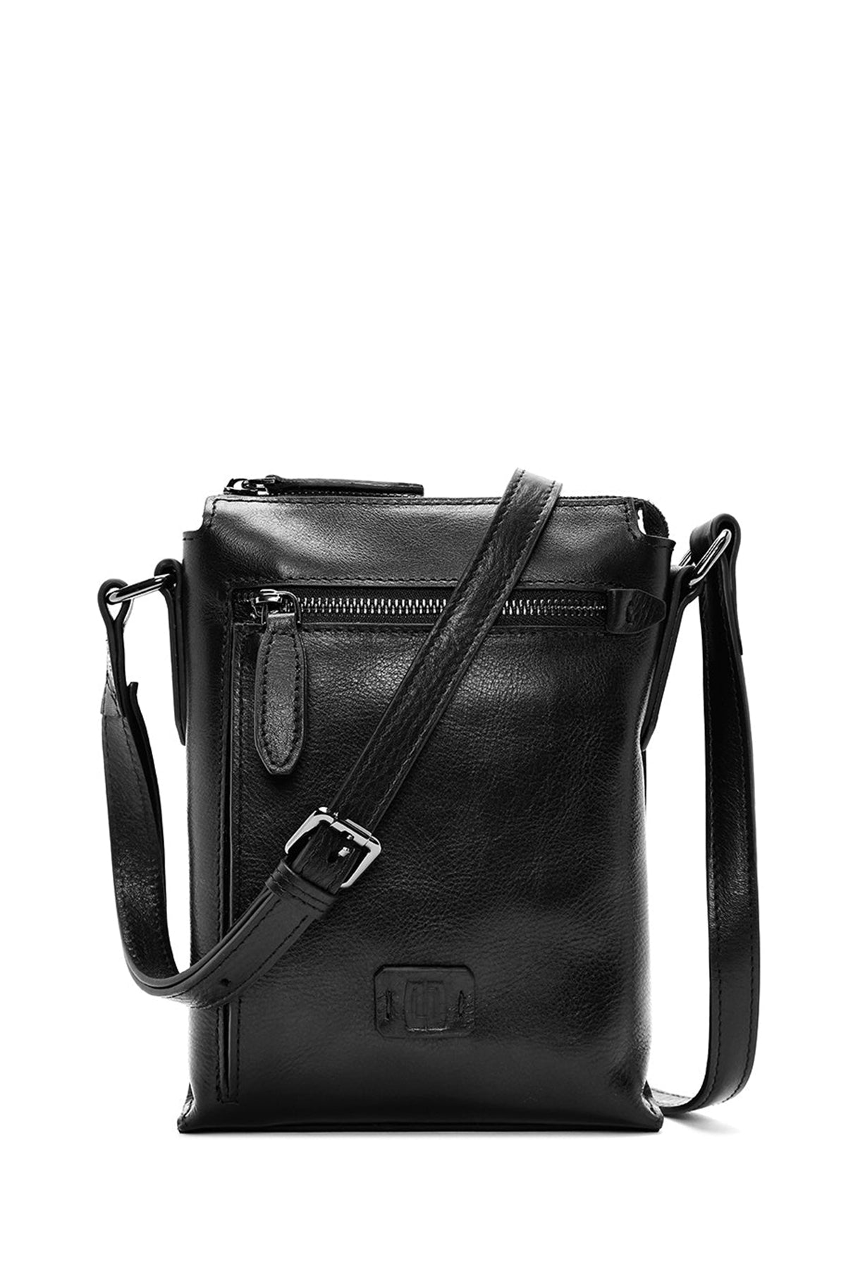 Men's Black Leather Messenger Bag 24WBD3606V3 | Derimod