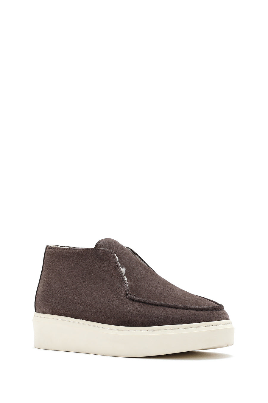 Women's Mink Thick-Soled Suede Leather Ankle Boots