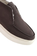 Kadın Vizon Kalın Tabanlı Süet Deri Bilekli Bot | Derimod