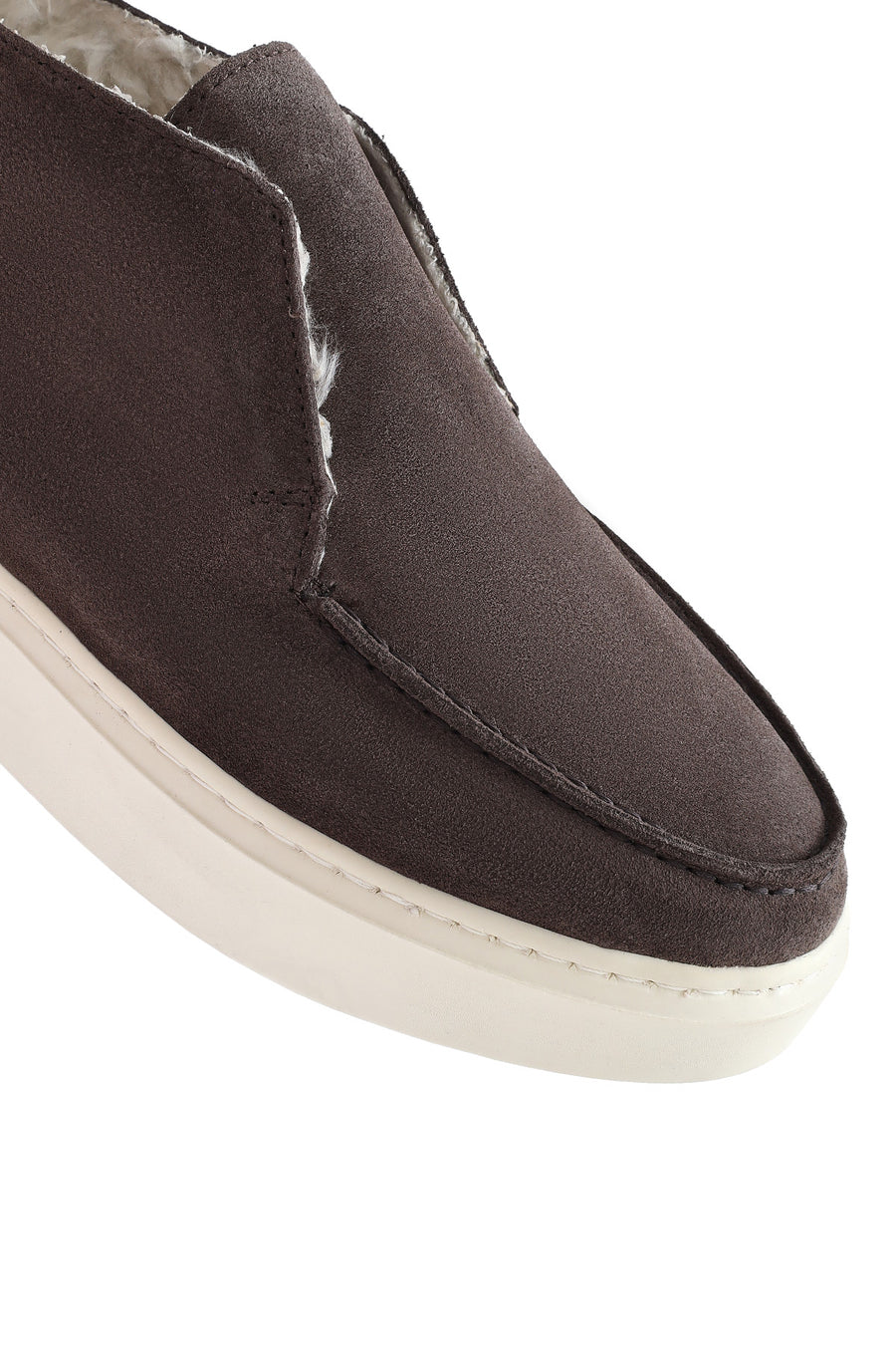 Women's Mink Thick-Soled Suede Leather Ankle Boots