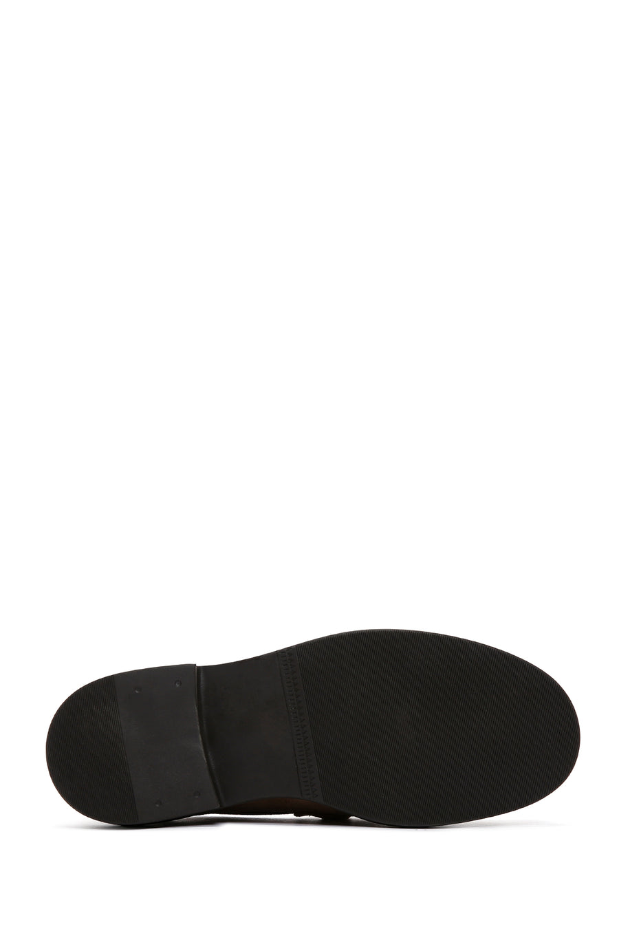 Women's Brown Buckle Detailed Suede Leather Masculine Loafer