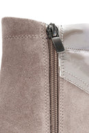 Kadın Vizon Fermuarlı Deri Comfort Bot | Derimod