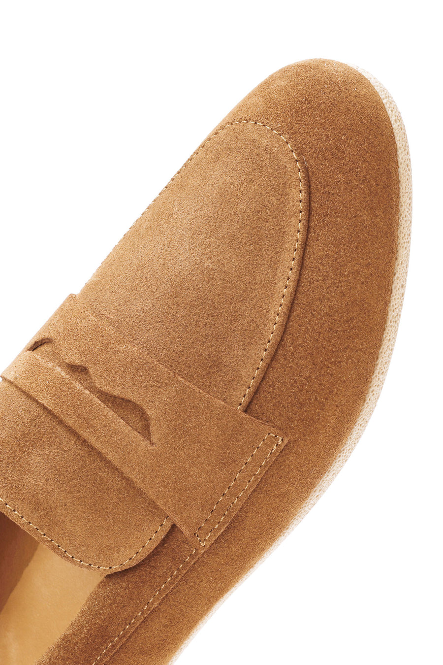 Kadın Taba Süet Deri Loafer