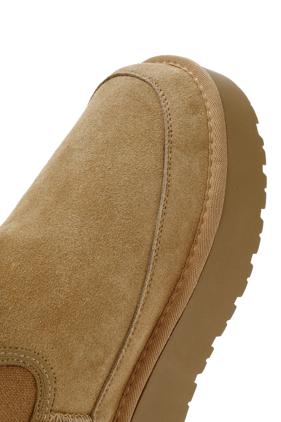 Women's Brown Thick Soled Fur Suede Leather Boots