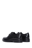 Women's Black Lace-Up Leather Oxford Shoes | Derimod