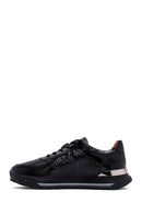 
Men's Black Lace-Up Thick Sole Leather Sneaker
 | Derimod