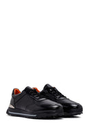 
Men's Black Lace-Up Thick Sole Leather Sneaker
 | Derimod