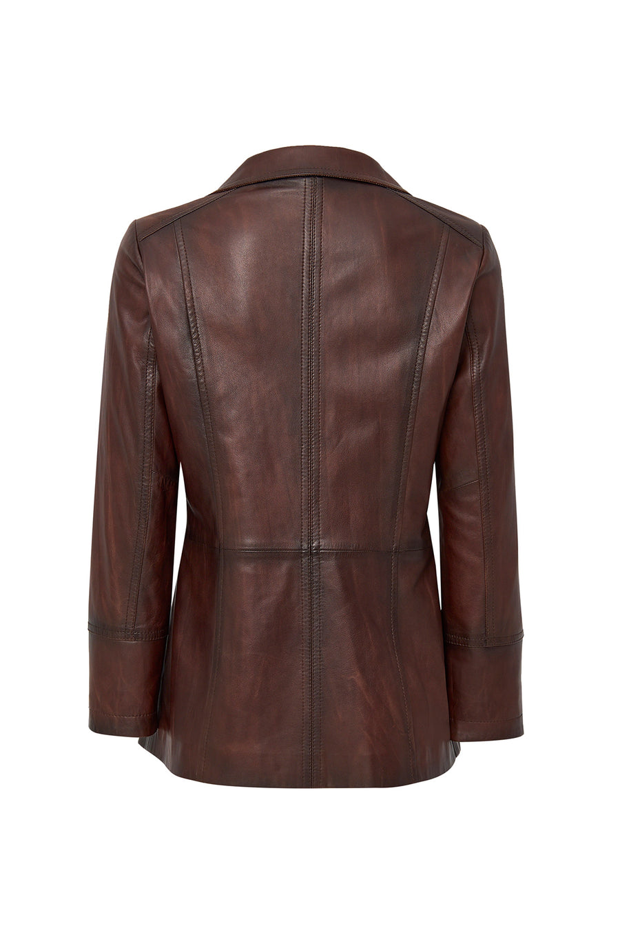 Trixy Women's Brown Leather Jacket