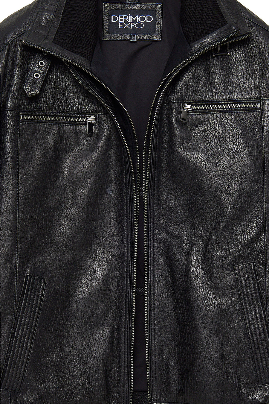 Mateo Men's Black Leather Jacket
