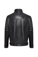 Muller-X (Plus) Erkek Siyah Deri Ceket | Derimod