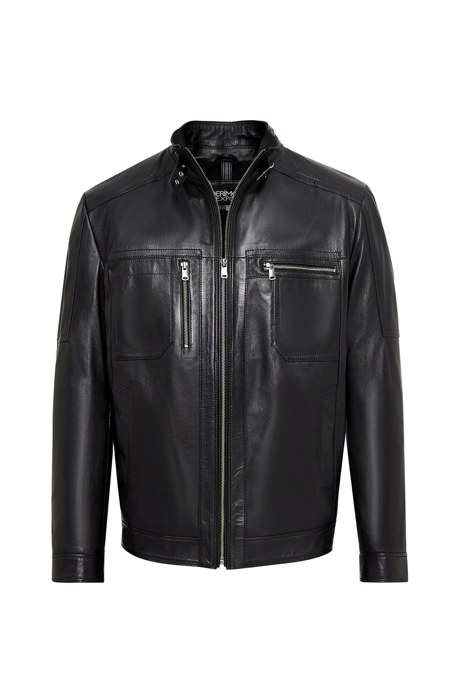 Muller-X (Plus) Men's Black Leather Jacket