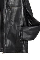 Muller-X (Plus) Erkek Siyah Deri Ceket | Derimod