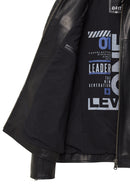 Morant Erkek Siyah Hakim Yaka Deri Ceket | Derimod