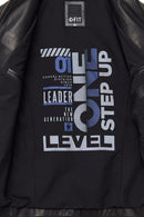 Morant Erkek Siyah Hakim Yaka Deri Ceket | Derimod