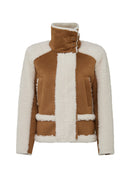 Kaprun Kadın Bej Kısa Teddy Mont | Derimod