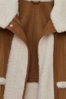 Kaprun Kadın Bej Kısa Teddy Mont | Derimod