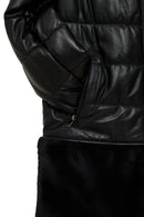 Avoriaz Kadın Siyah Teddy Deri Kaban | Derimod