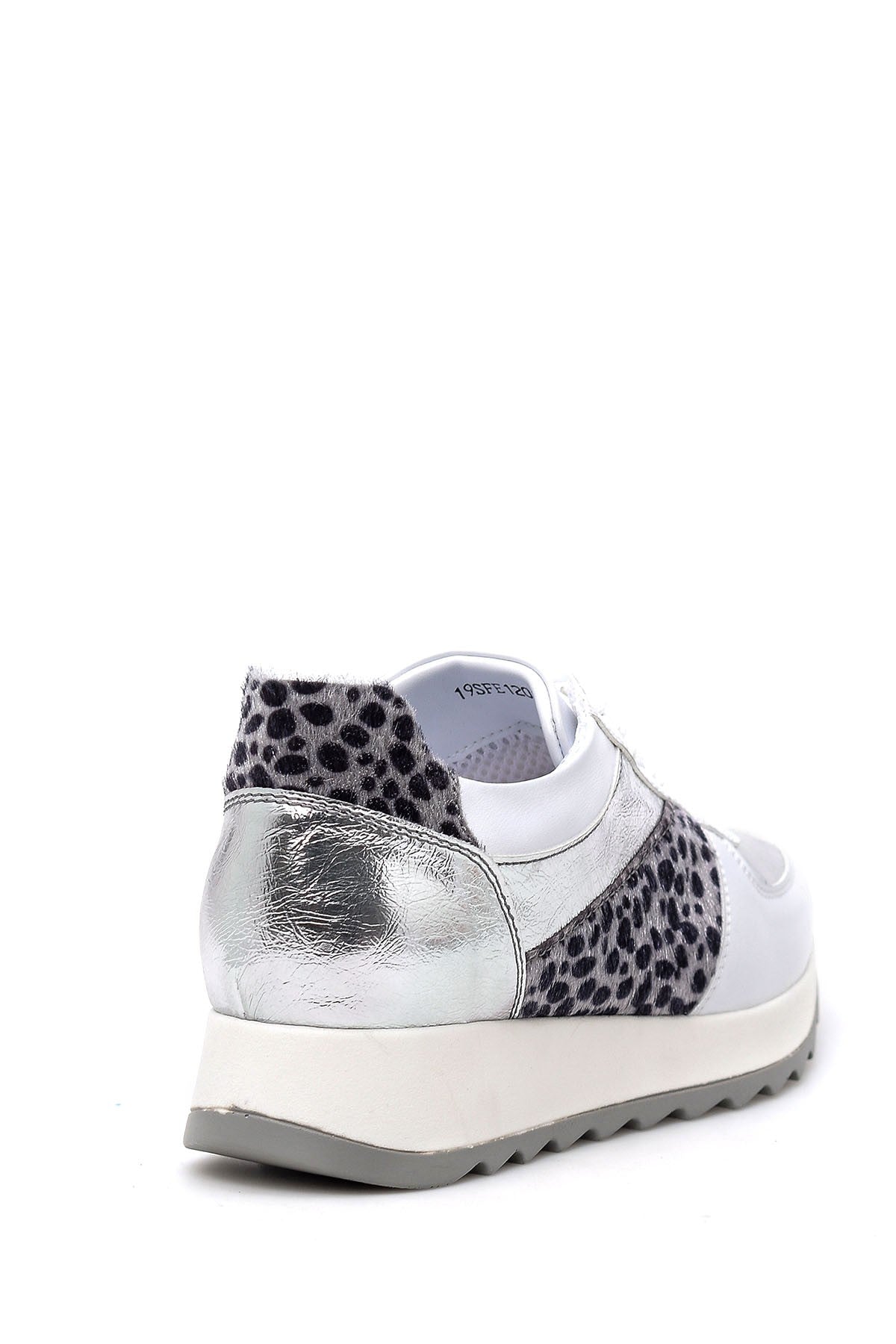 Kadın Leopar Detaylı Sneaker