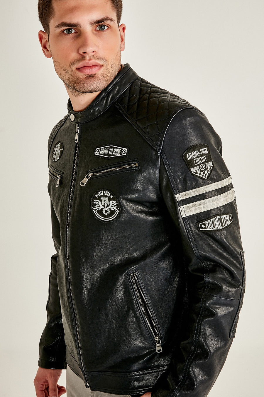 Bandito Men's Leather Jacket