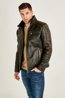 Bern Men's Leather Jacket | Derimod