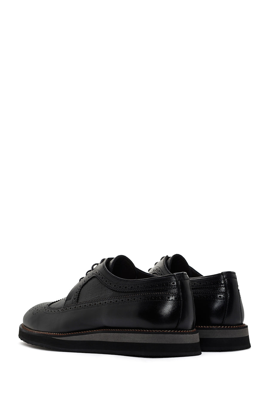 
Men's Black Leather Casual Shoes
