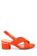 Women's Casual Heeled Sandals | Derimod