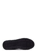 Woman Black Lace-Up Sneakers | Derimod