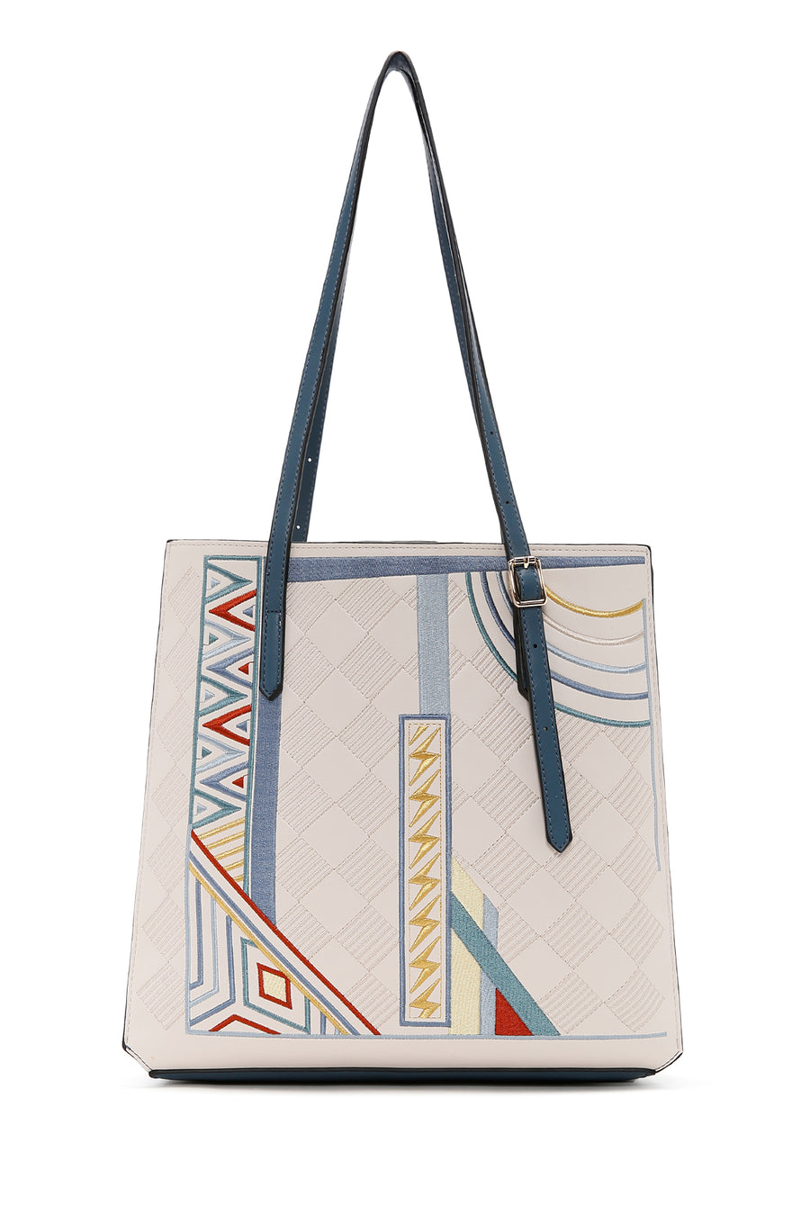 Women's Multicolored Long Strap Printed Shoulder Bag