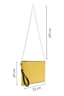 Women's Yellow Portfolio Bag | Derimod