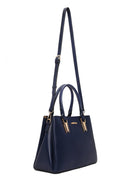 Woman Navy Blue Long-Strap Shoulder Bag | Derimod