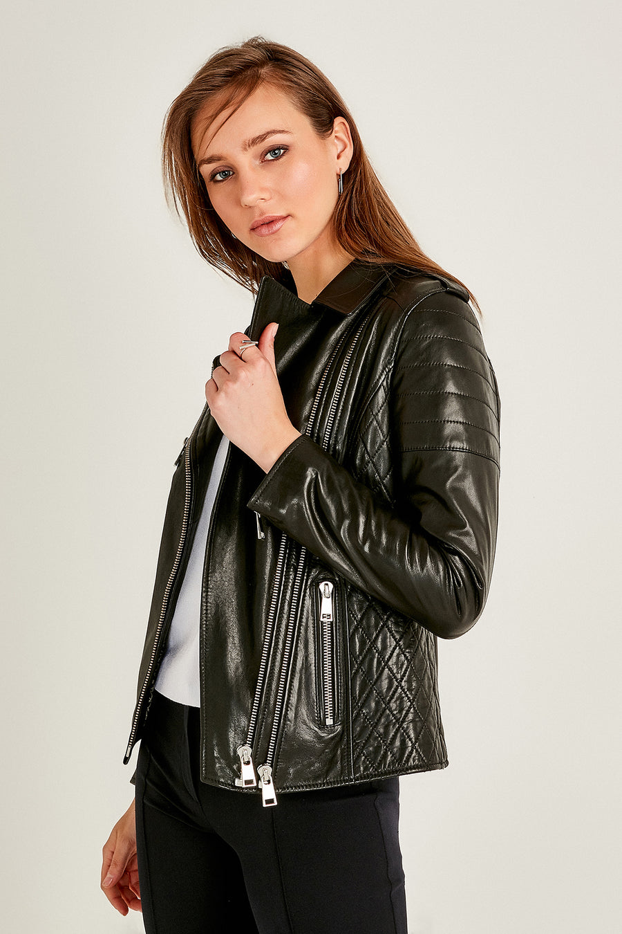 Gigi Women's Leather Jacket