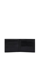 Men's Black Leather Wallet | Derimod