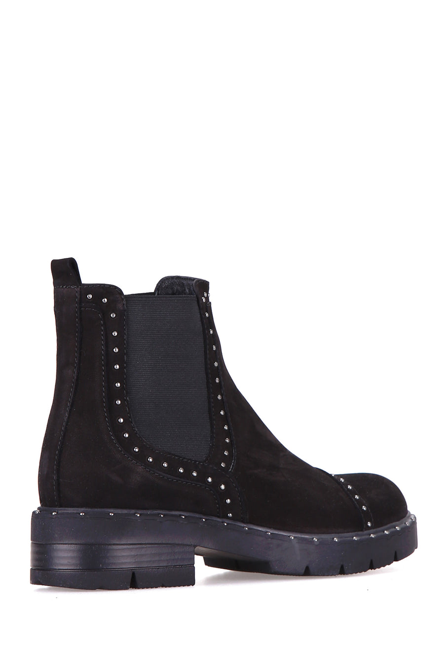 Studded Women's Suede Boots