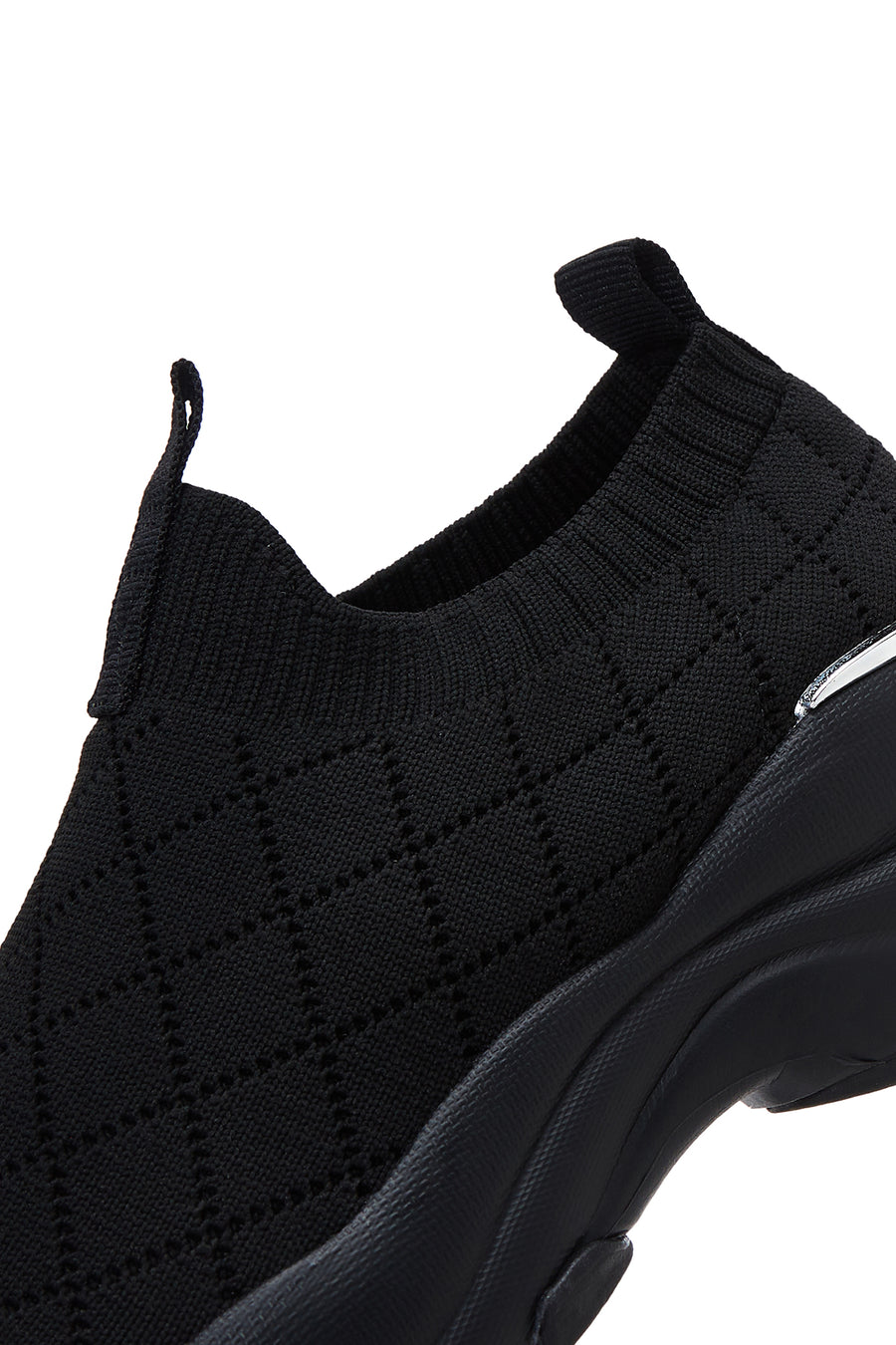 Kadın Siyah Kalın Tabanlı Sneaker
